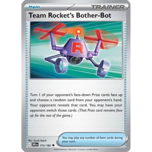 Team Rocket’s Bother-Bot (172) Uncommon - Single