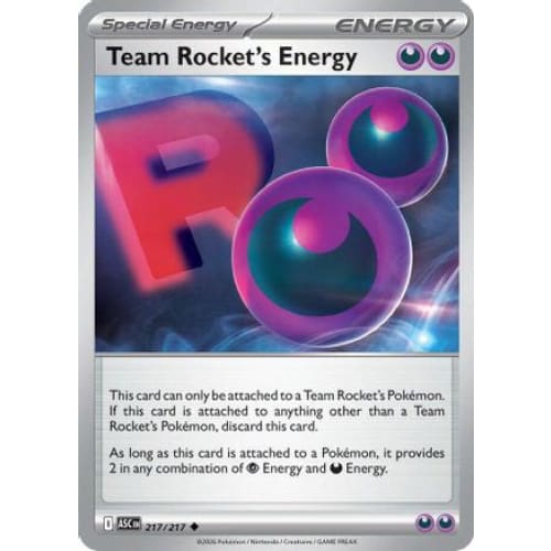 Team Rocket’s Energy (217) Uncommon - Single
