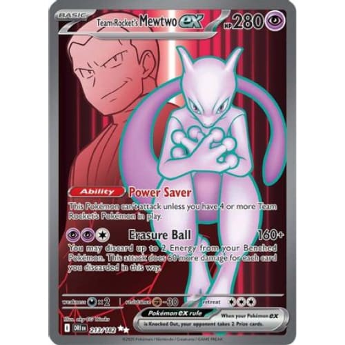 Team Rocket’s Mewtwo ex - 213/182 (213) Ultra Rare Holofoil
