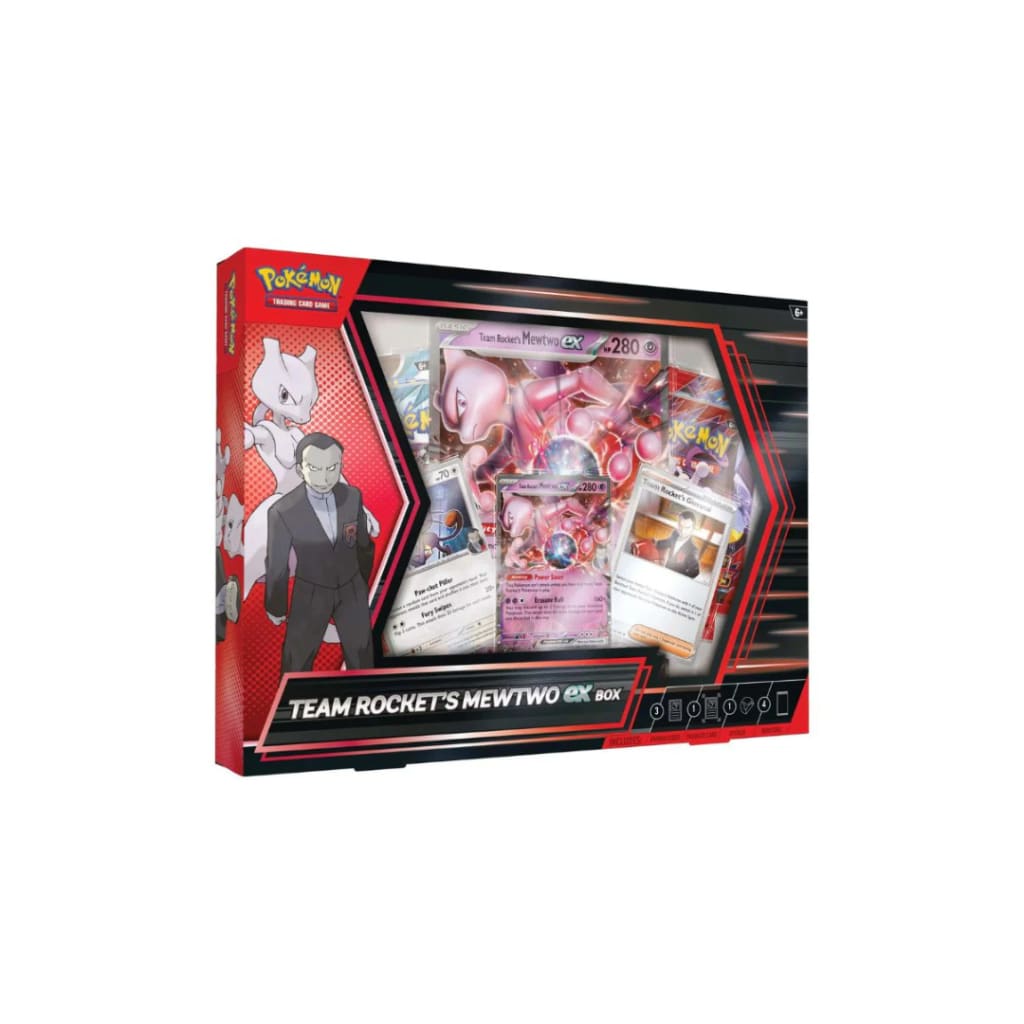 Team Rocket’s Mewtwo ex Box - Collectible Trading Cards