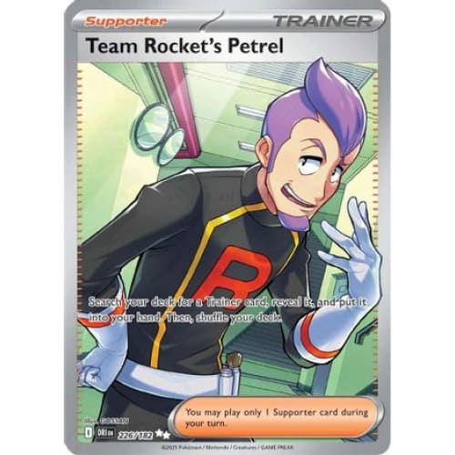 Team Rocket’s Petrel - 226/182 (226) Ultra Rare Holofoil