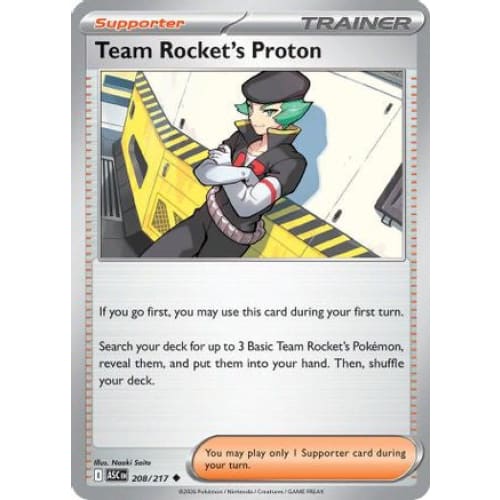 Team Rocket’s Proton (208) Uncommon - Single
