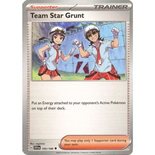 Team Star Grunt - 195/198 (195) Reverse Holofoil Uncommon