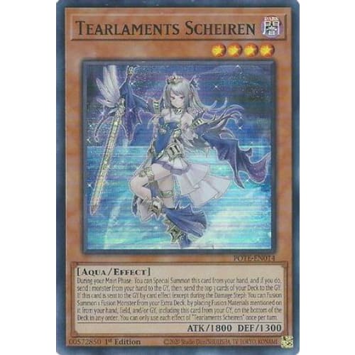 Tearlaments Scheiren (POTE-EN014) Super Rare 1st Edition