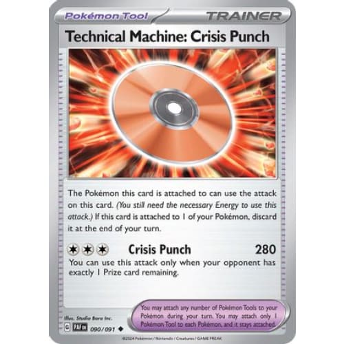 Technical Machine: Crisis Punch (90) Uncommon Reverse
