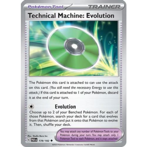 Technical Machine: Evolution (178) Uncommon - Single