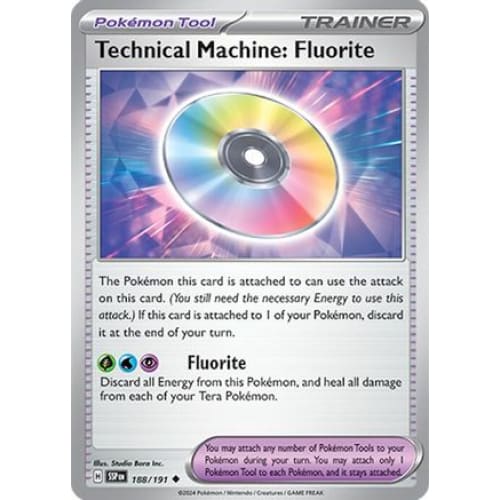Technical Machine: Fluorite (188) Uncommon - Single