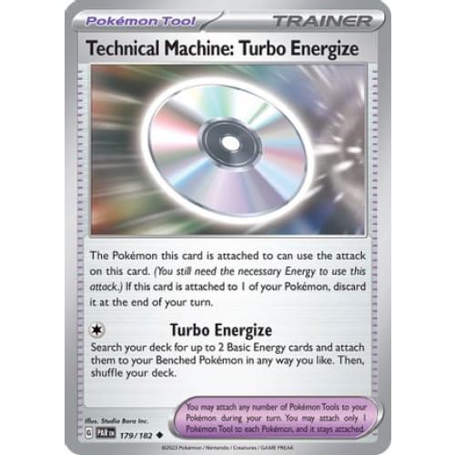 Technical Machine: Turbo Energize (179) Uncommon Reverse