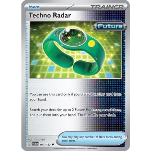 Techno Radar (180) Uncommon - Single
