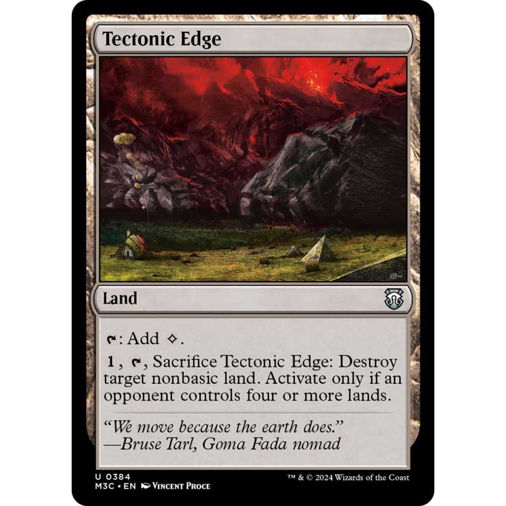 Tectonic Edge (M3C-384) - Single