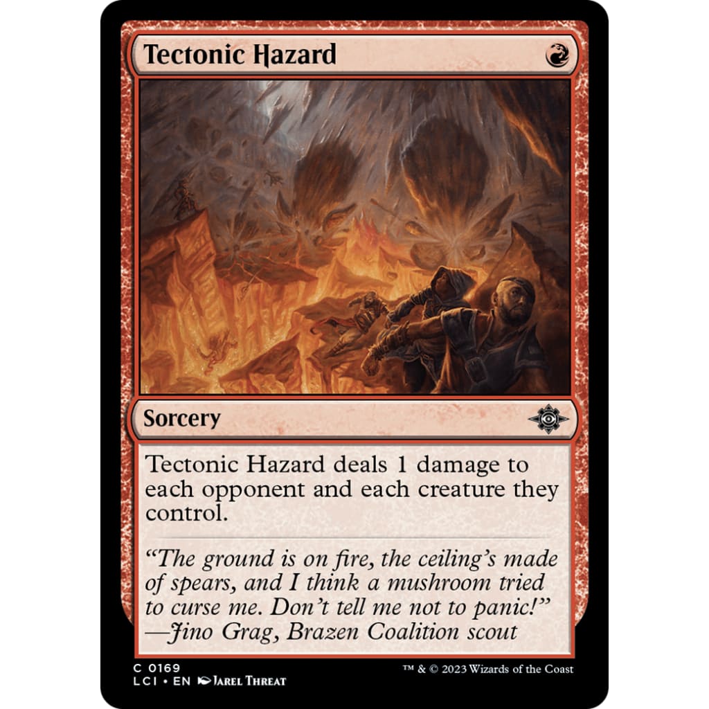 Tectonic Hazard (LCI-169) Foil - Single