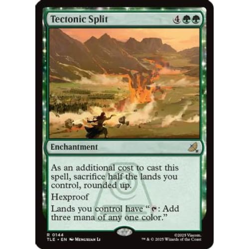 Tectonic Split (TLE-144) Foil - Single