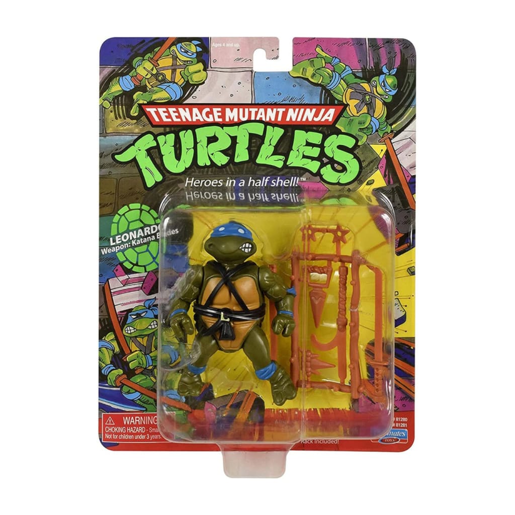 Teenage Mutant Ninja Turtles 5 Inch Action Figure Retro