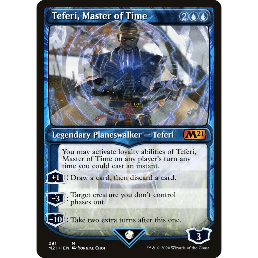 Teferi Master of Time (M21-291): (Showcase) - Single