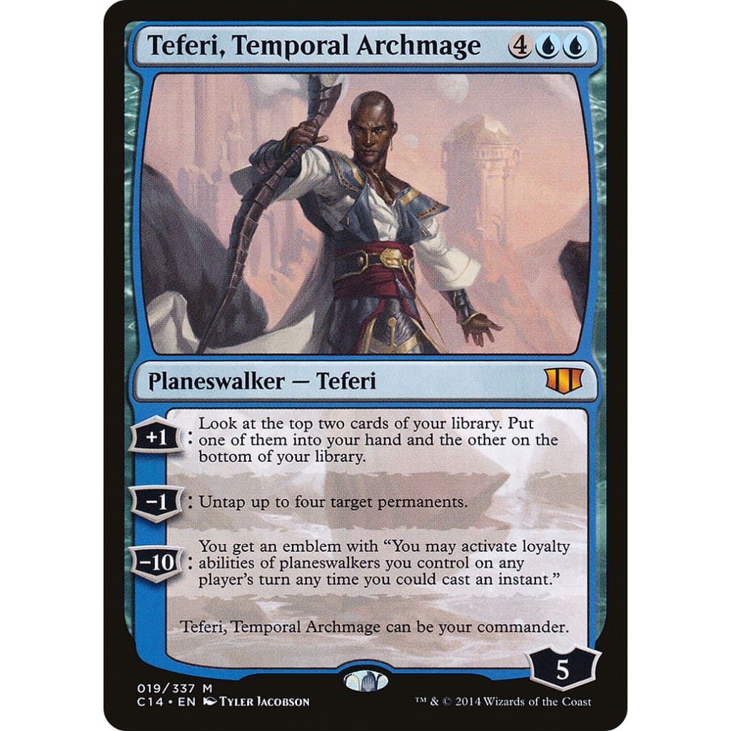 Teferi Temporal Archmage (C14-019) - Single