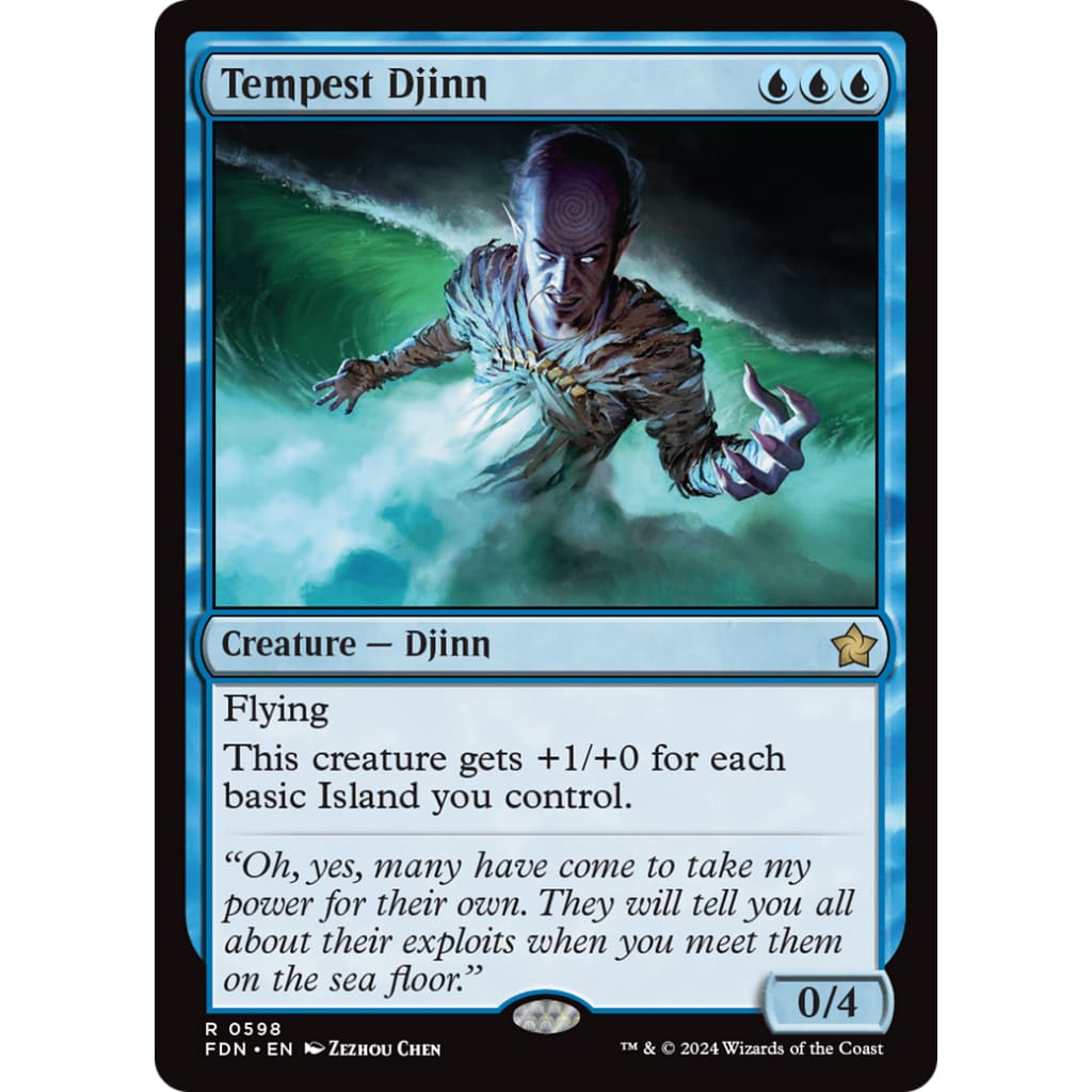Tempest Djinn (FDN-598) - Single