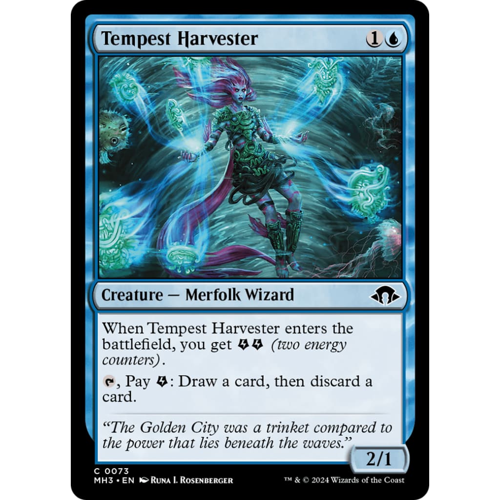 Tempest Harvester (MH3-073) Foil - Single