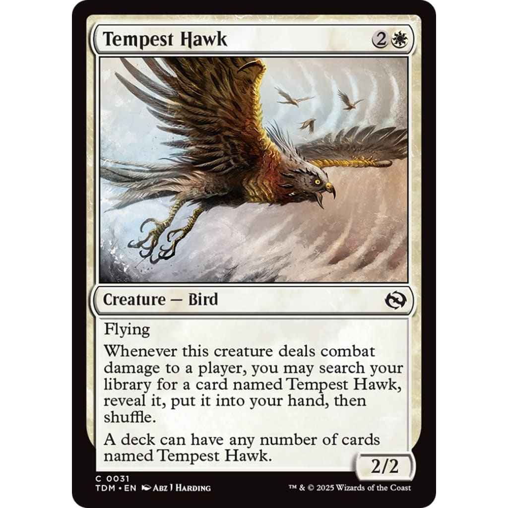 Tempest Hawk (TDM-031) - Single