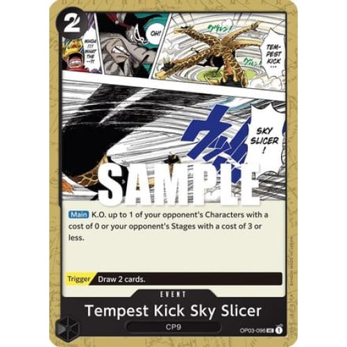 Tempest Kick Sky Slicer OP03-096 UC Pillars of Strength