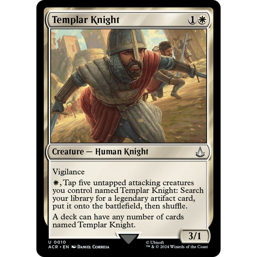 Templar Knight (ACR-010) - Single