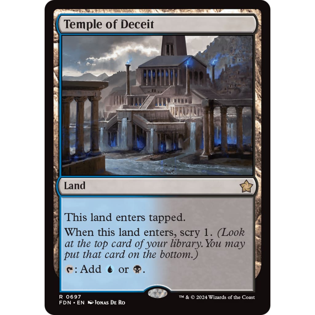 Temple of Deceit (FDN-697) - Single