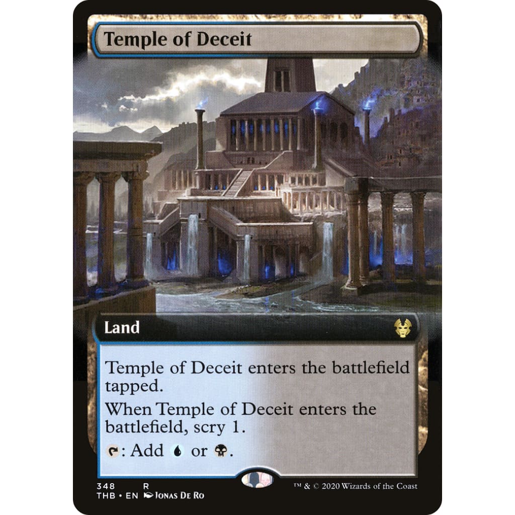 Temple of Deceit (THB-348): (Extended Art) - Single