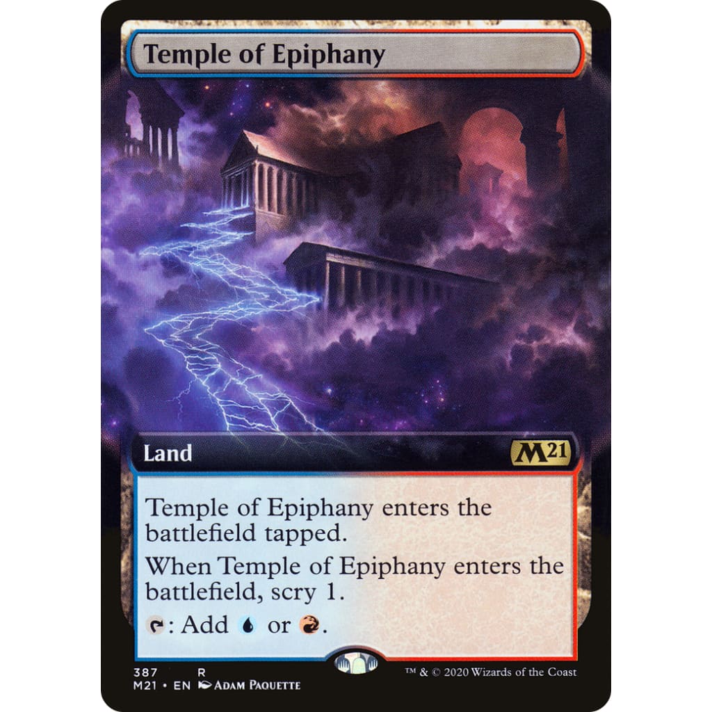 Temple of Epiphany (M21-387): (Extended Art) Foil - Single