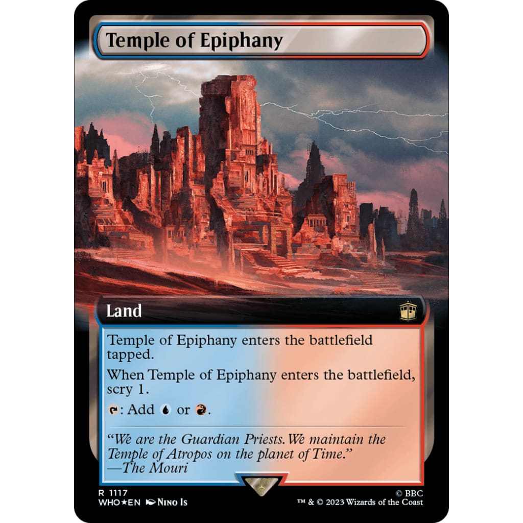Temple of Epiphany (WHO-1117): (Extended Art) Foil - Single