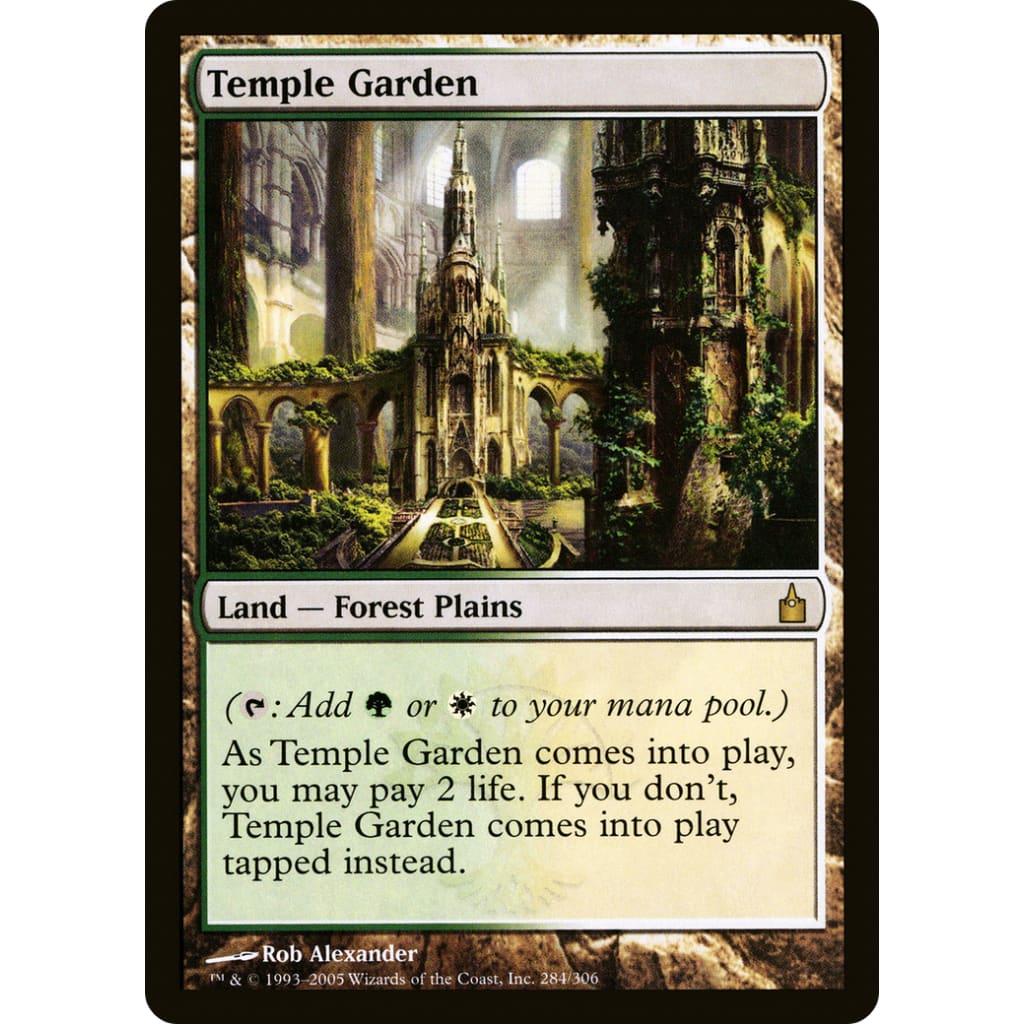 Temple Garden (RAV-284) Foil - Single
