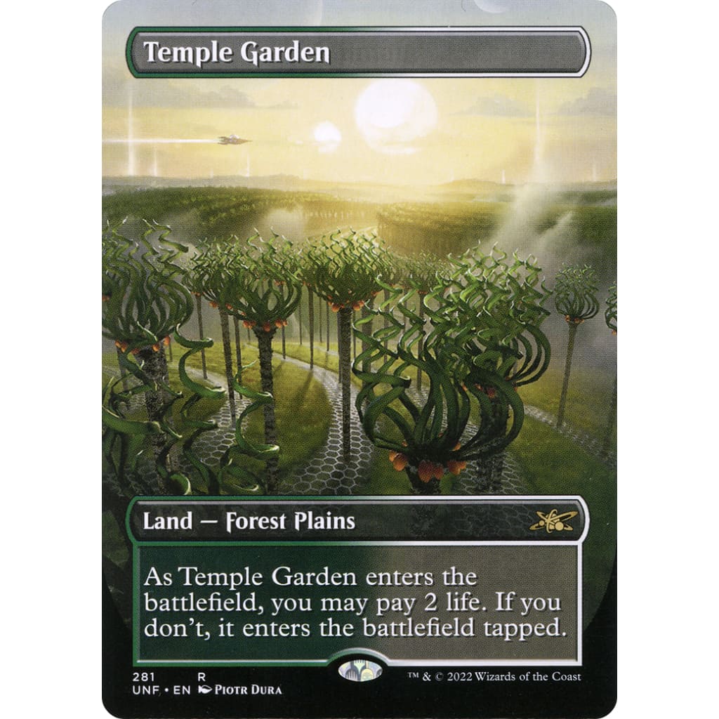 Temple Garden (UNF-281) (Borderless) Foil - Single