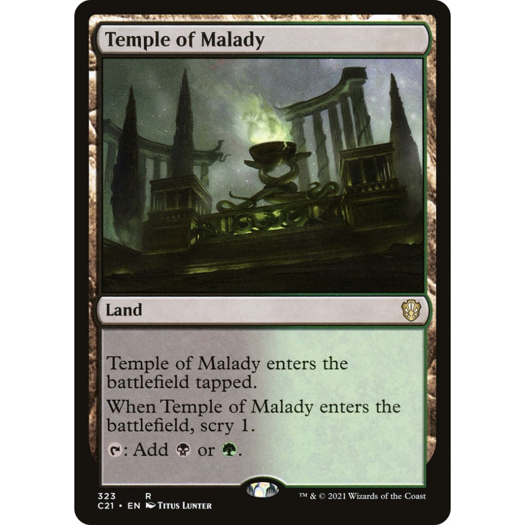 Temple of Malady (C21-323) - Single