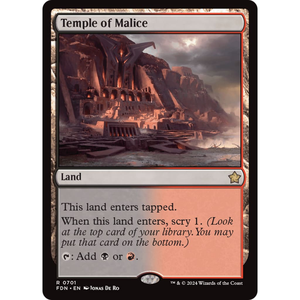 Temple of Malice (FDN-701) - Single