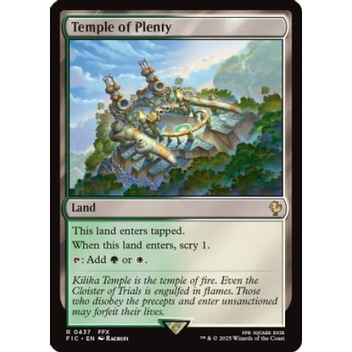 Temple of Plenty (FIC-437) - Single