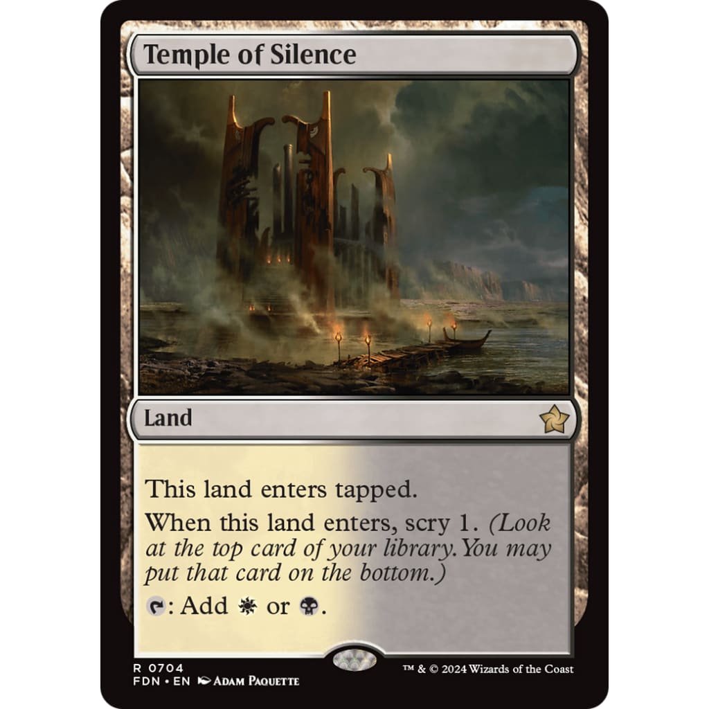 Temple of Silence (FDN-704) - Single