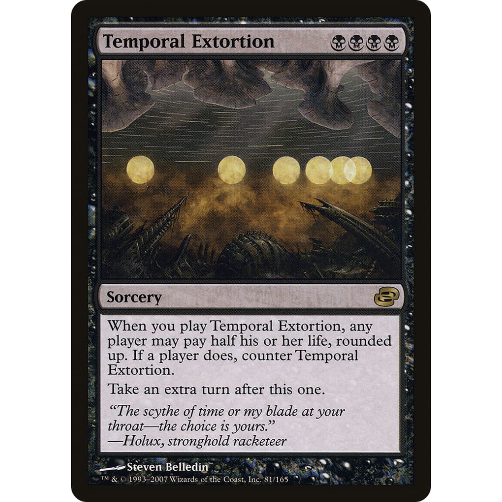 Temporal Extortion (PLC-081) - Single
