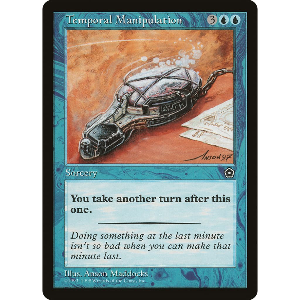 Temporal Manipulation (P02-054) - Single