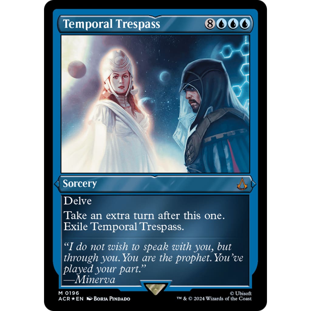 Temporal Trespass (ACR-196) Etched Foil - Single