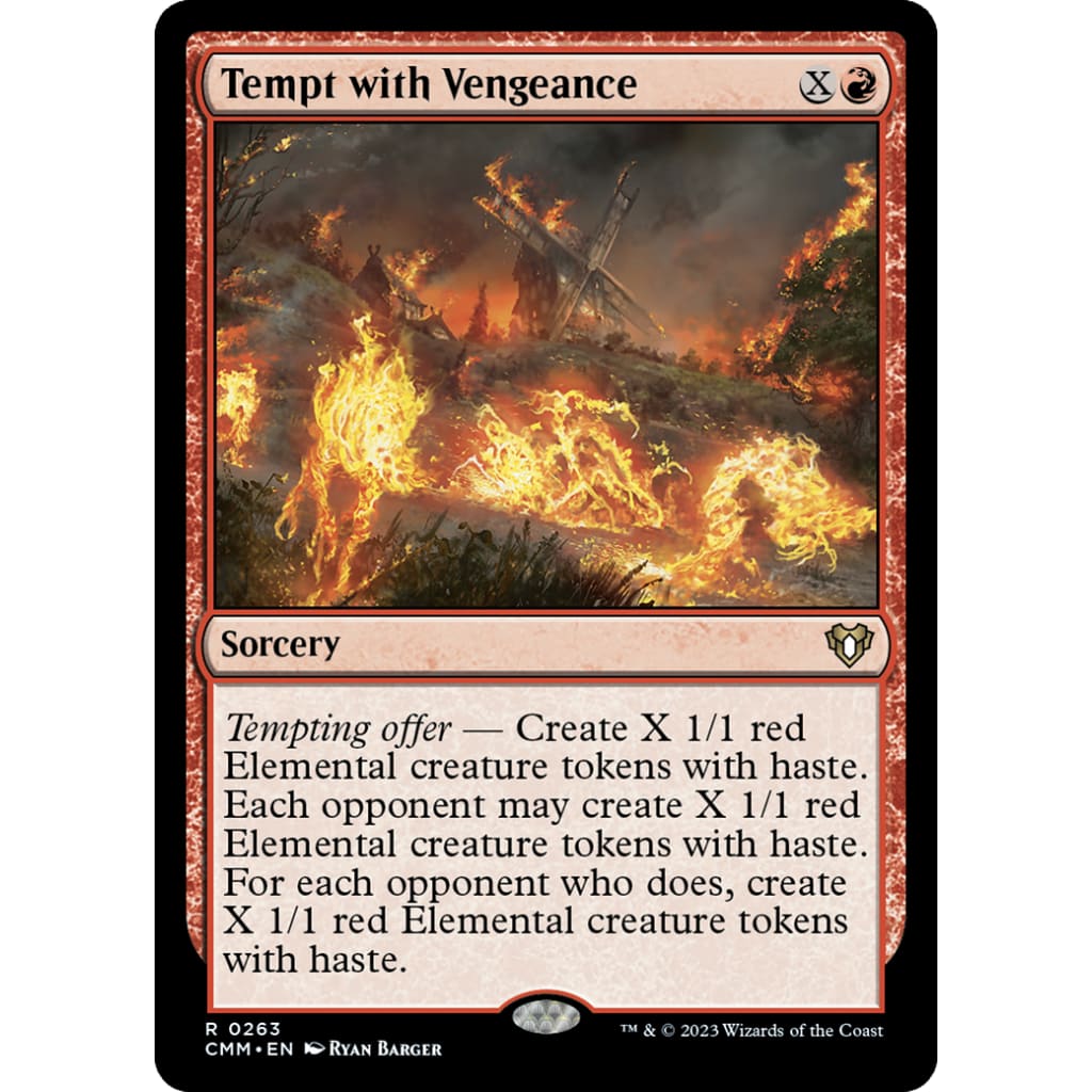Tempt with Vengeance (CMM-263): - Single