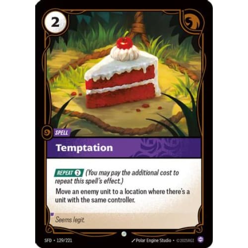 Temptation (129/221) - Spiritforged - Single