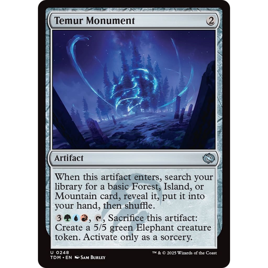 Temur Monument (TDM-248) Foil - Single