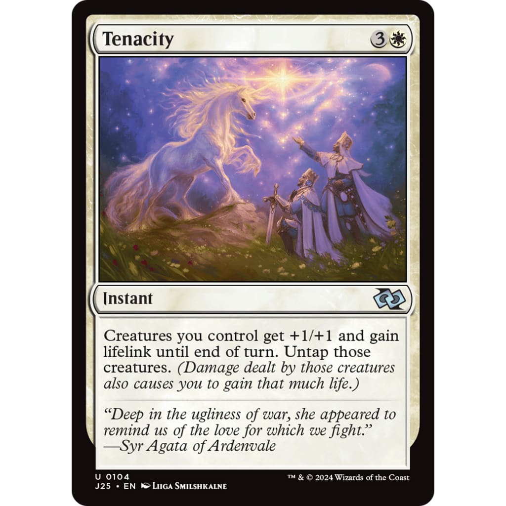 Tenacity (J25-104) - Single