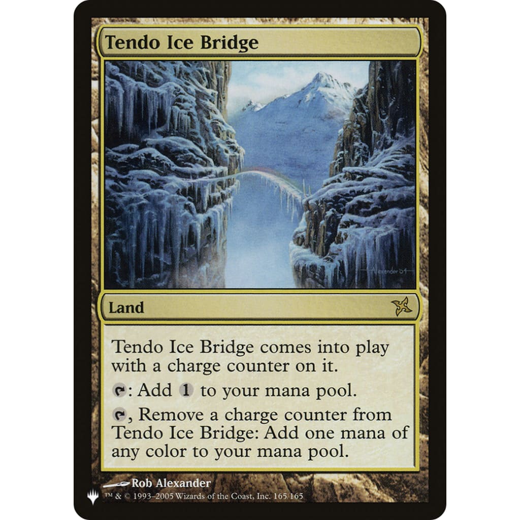 Tendo Ice Bridge (PLST-BOK-165) - Single
