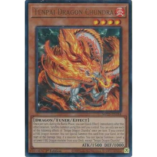 Tenpai Dragon Chundra - MP25-EN184 Ultra Rare 1st Edition
