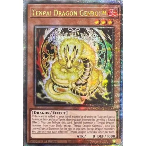 Tenpai Dragon Genroku (Quarter Century Secret Rare)