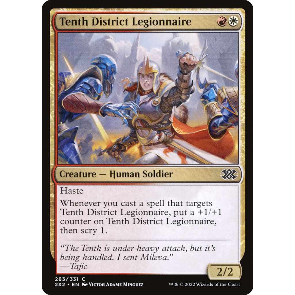 Tenth District Legionnaire (2X2-283) - Single