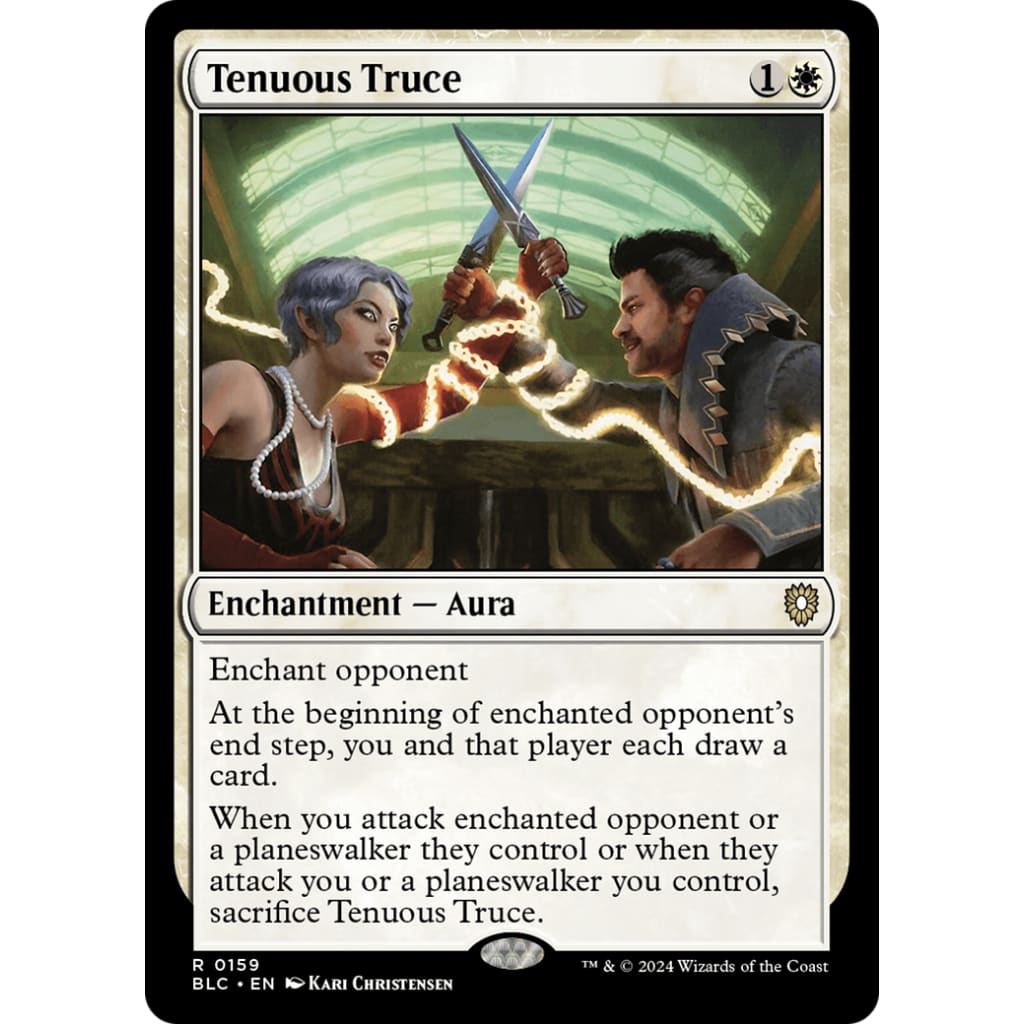Tenuous Truce (BLC-159) - Single