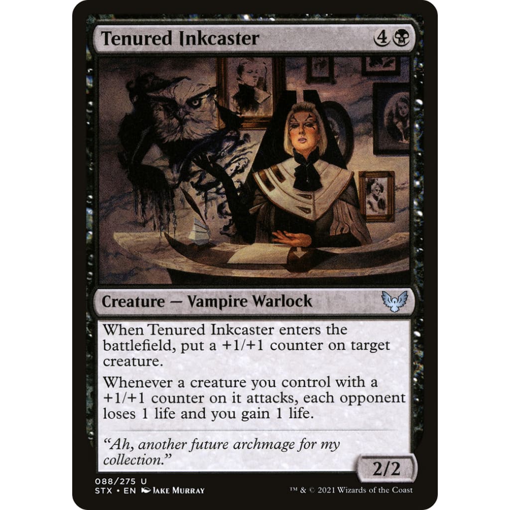 Tenured Inkcaster (STX-088) Foil - Single