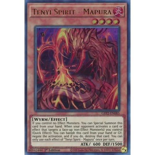 Tenyi Spirit - Mapura (GFP2-EN085) Ultra Rare 1st Edition