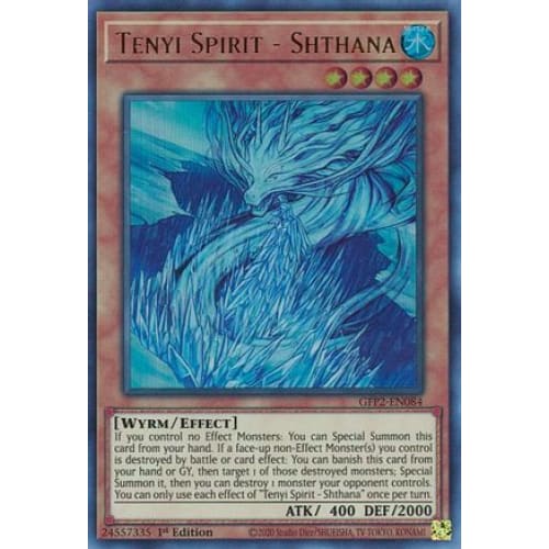 Tenyi Spirit - Shthana (GFP2-EN084) Ultra Rare 1st Edition