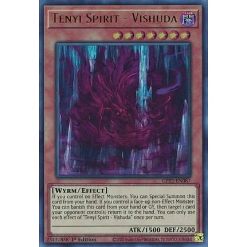 Tenyi Spirit - Vishuda (GFP2-EN087) Ultra Rare 1st Edition